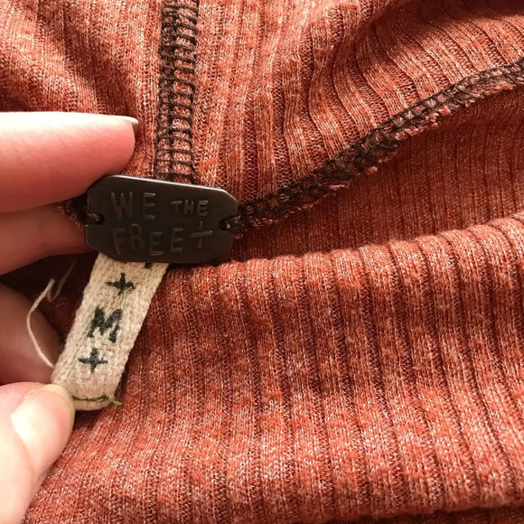 tunic boho off shoulder Lagenlook thermal loose hippy indie festival warm winter - Picture 7 of 7